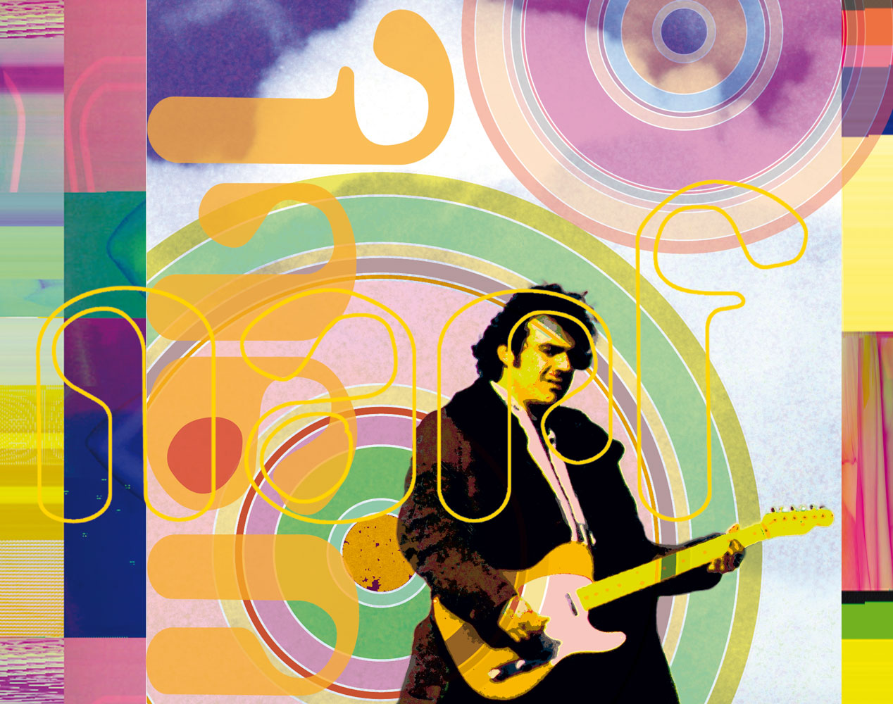 Arte para o "Directo en Compostela", primeiro disco de Narf